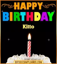 GiF Happy Birthday Kitto